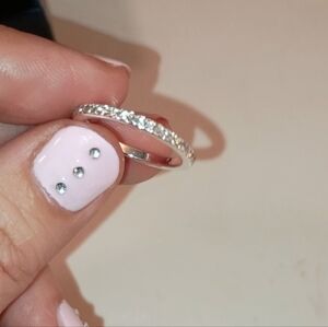 New Elegant 0.25ct S925 Sterling Silver Moissanite Ring - Perfect Gift for Engag